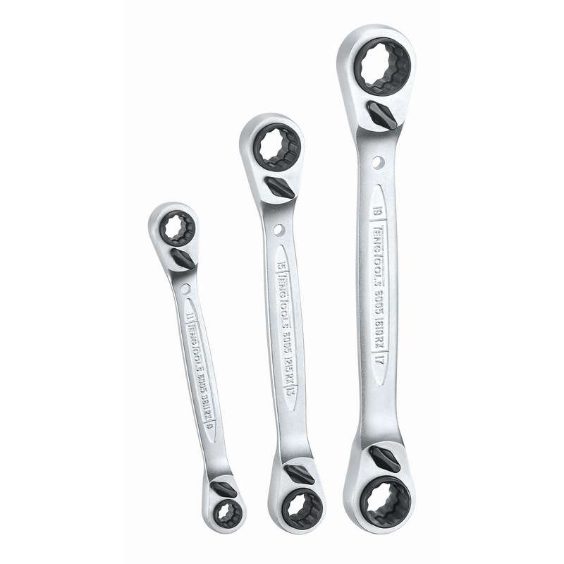 Spanner Ratchet MultiDrive Set 3pcs - 6503RX