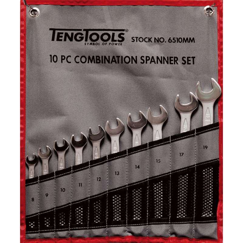 Spanner Set Combination Metric 10pcs - 6510MM