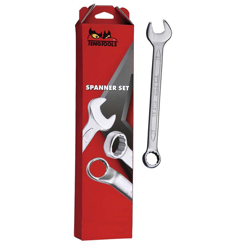 Spanner Set Combination MM 12 pcs - 6512