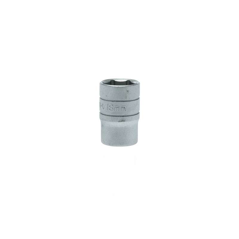 Socket 1/2 inch Drive 6 Point 18mm - M1205186-C