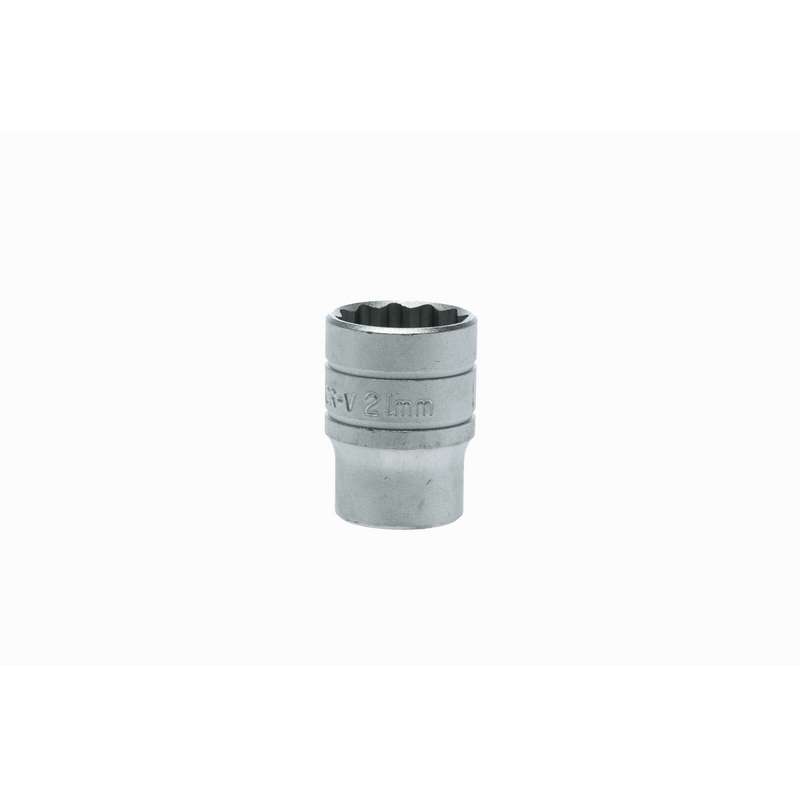 Socket 1/2 inch Drive 12 Point 21mm - M120521-C