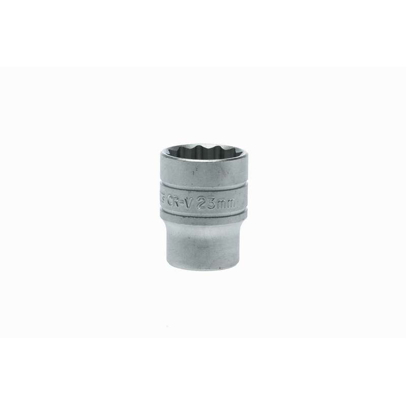 Socket 1/2 inch Drive 12 Point 23mm - M120523-C