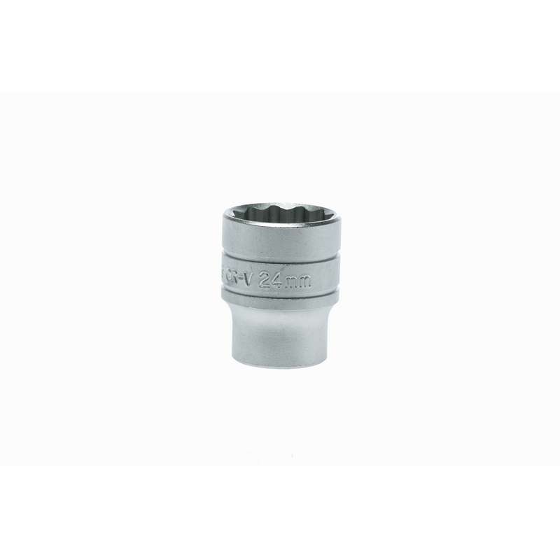 Socket 1/2 inch Drive 12 Point 24mm - M120524-C