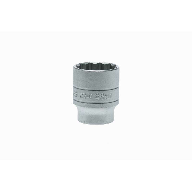 Socket 1/2 inch Drive 12 Point 26mm - M120526-C