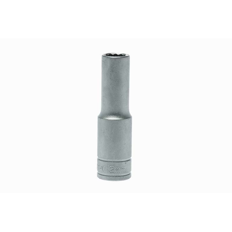 Socket Deep 1/2 inch dr 12 Point 12mm - M120612-C