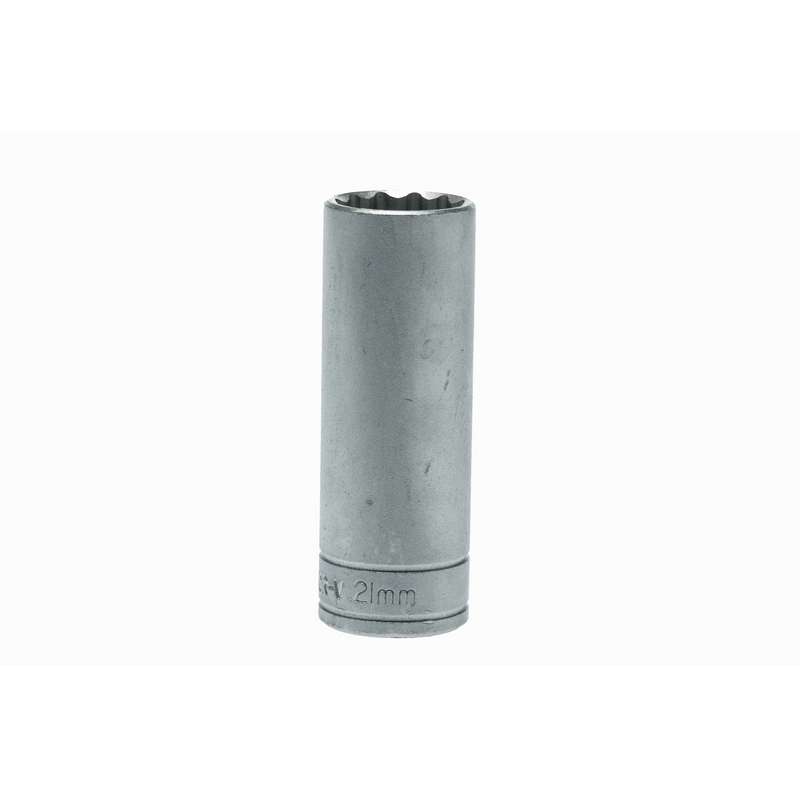 Socket Deep 1/2 inch dr 12 Point 21mm - M120621-C