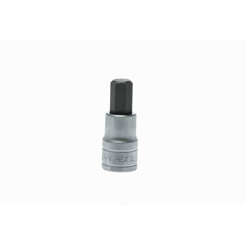 Socket 1/2 inch dr 12mm Hex Bit - M121512-C