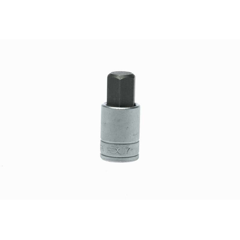 Socket 1/2 inch dr 17mm Hex Bit - M121517-C