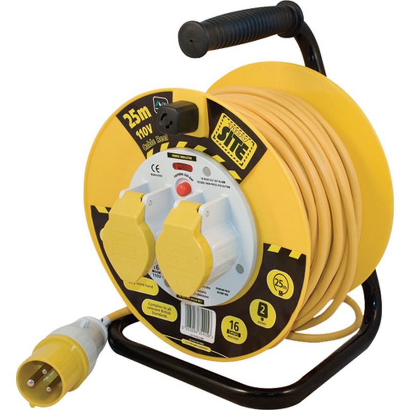 110V Cable Reel 25m ERP125