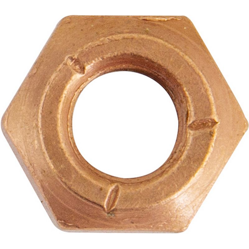 Exhaust Manifold Nuts   Copper Flashed Steel HBN7