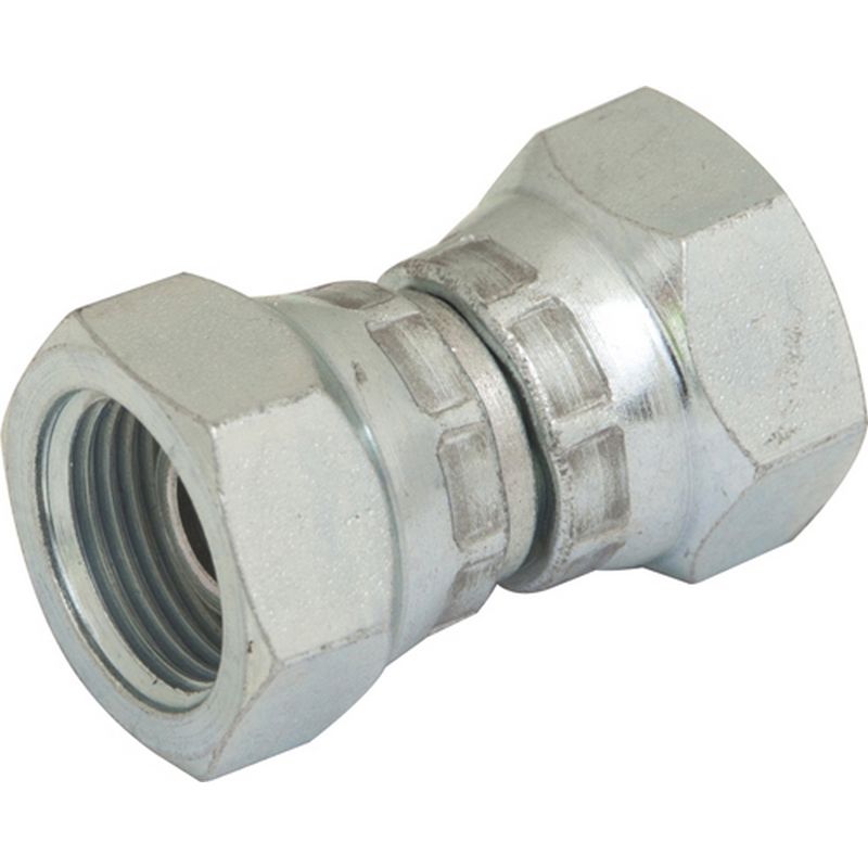 Hydraulic BSPP Swivel Adaptor   Female : Female HY153