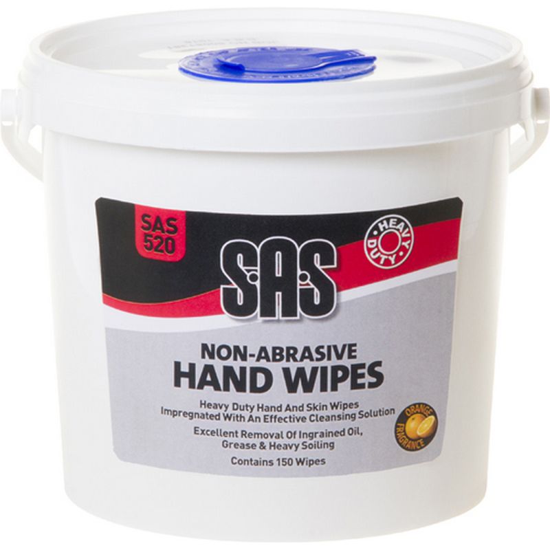 S?A?S Non Abrasive Hand Wipes SAS520