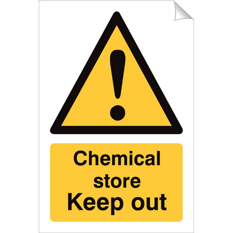 Chemical Store Keep Out   240 x 360 mm SSA212