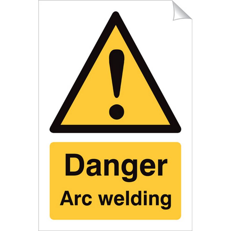 Warning Arc Welding   240 x 360 mm SSA226