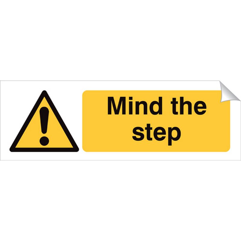 Mind The Step   360 x 120 mm SSA234