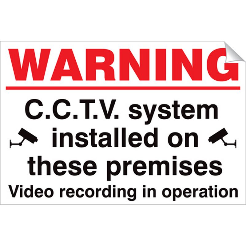 Warning CCTV In Operation   360 x 240 mm SSA310