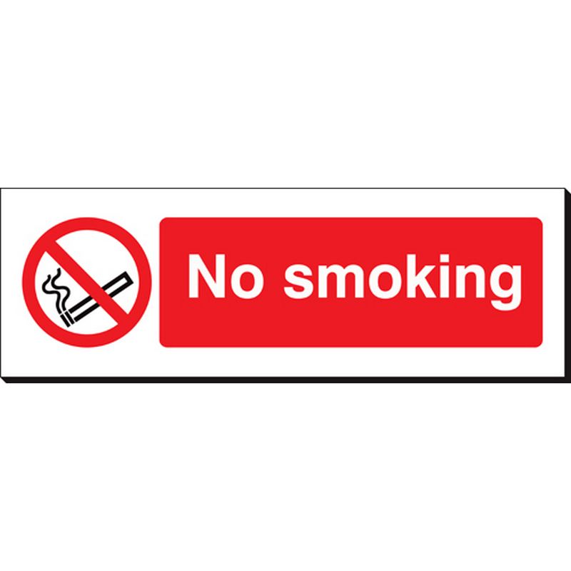 No Smoking   360 x 120 mm SSB102