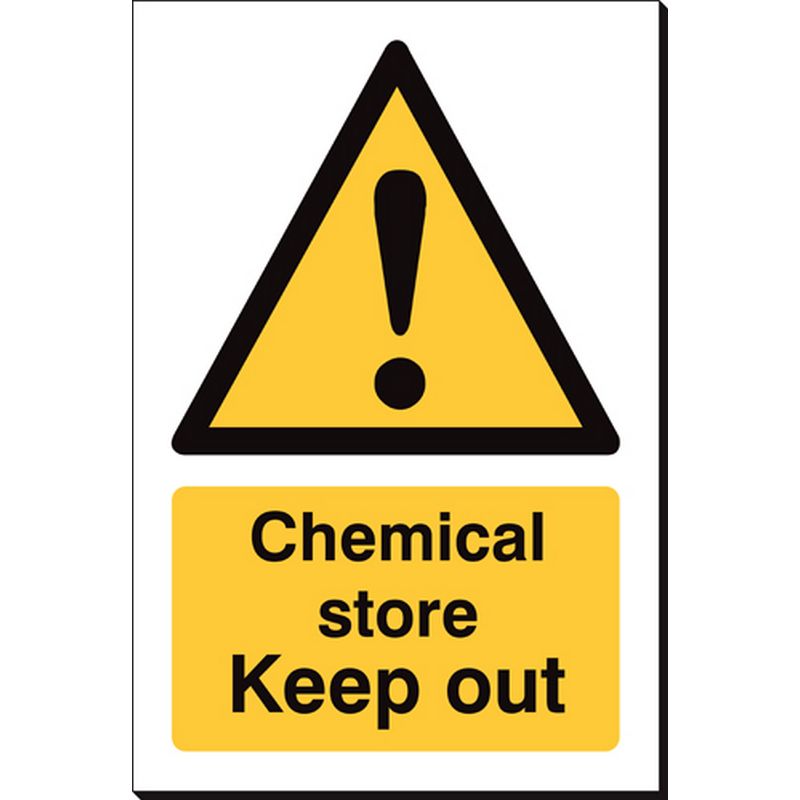 Chemical Store Keep Out   240 x 360 mm SSB211