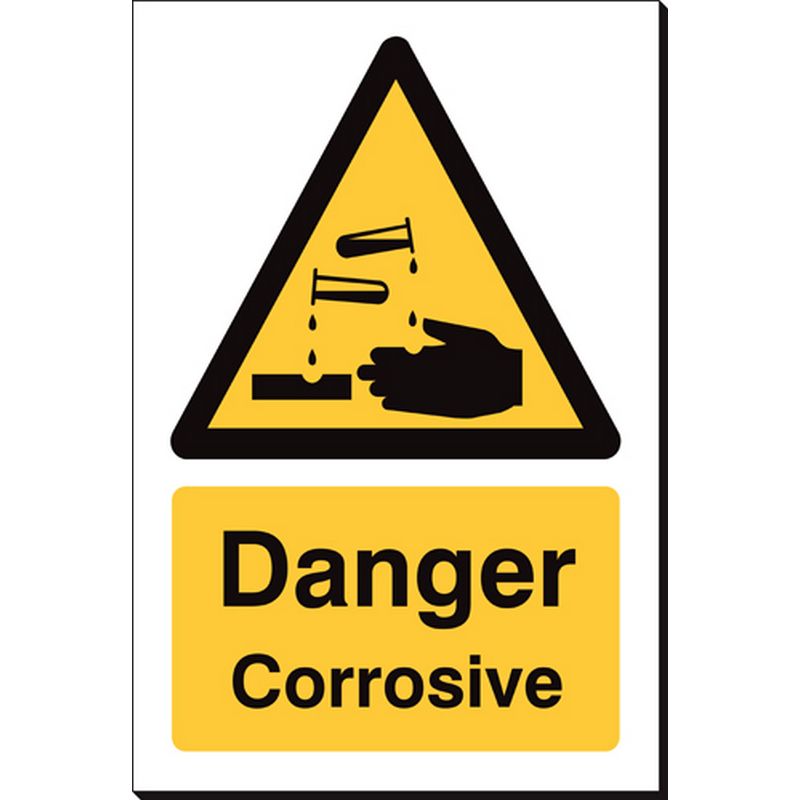 Danger Corrosive   240 x 360 mm SSB213