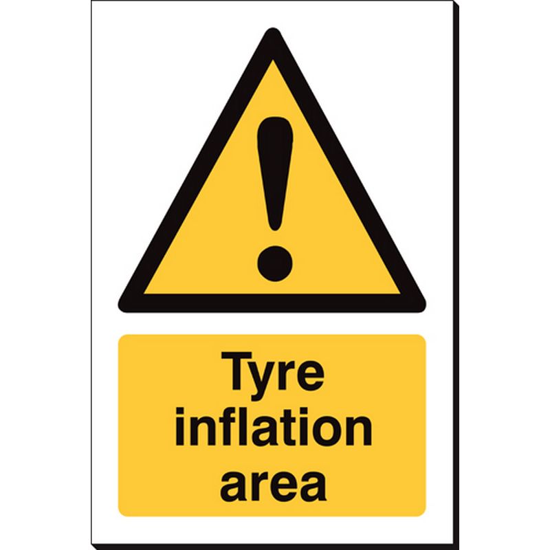 Tyre Inflation Area   240 x 360 mm SSB229