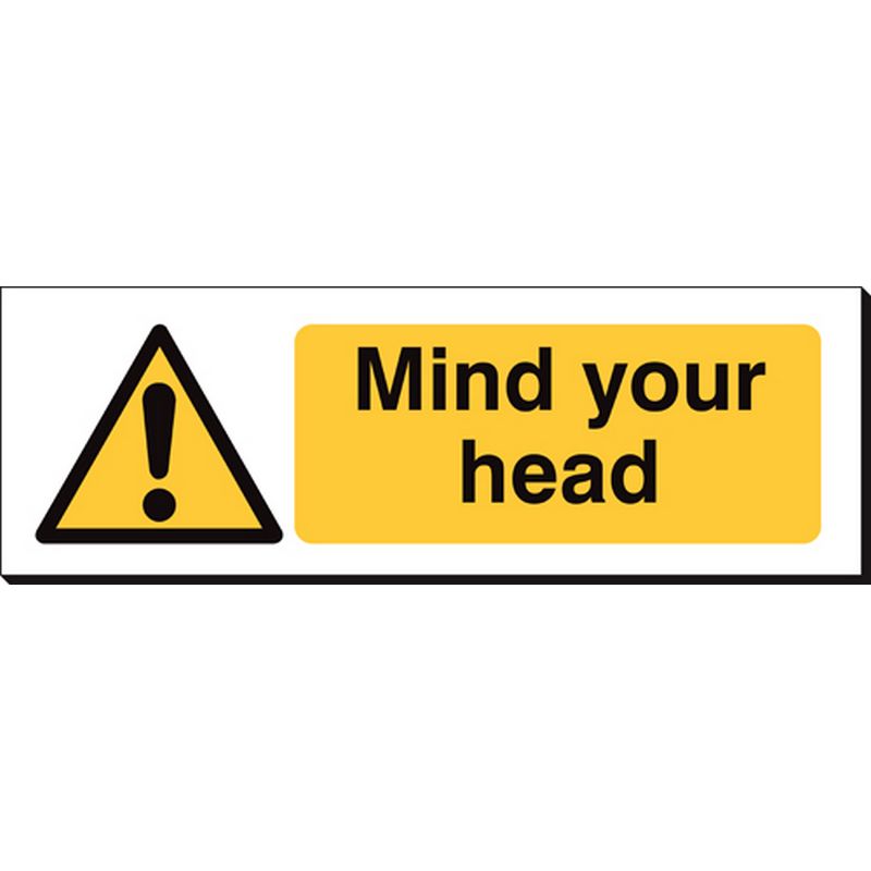 Mind Your Head   360 x 120 mm SSB235