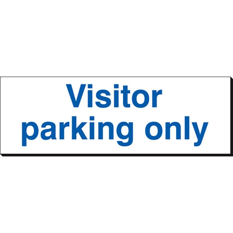 Visitor Parking Only   360 x 120 mm SSB325