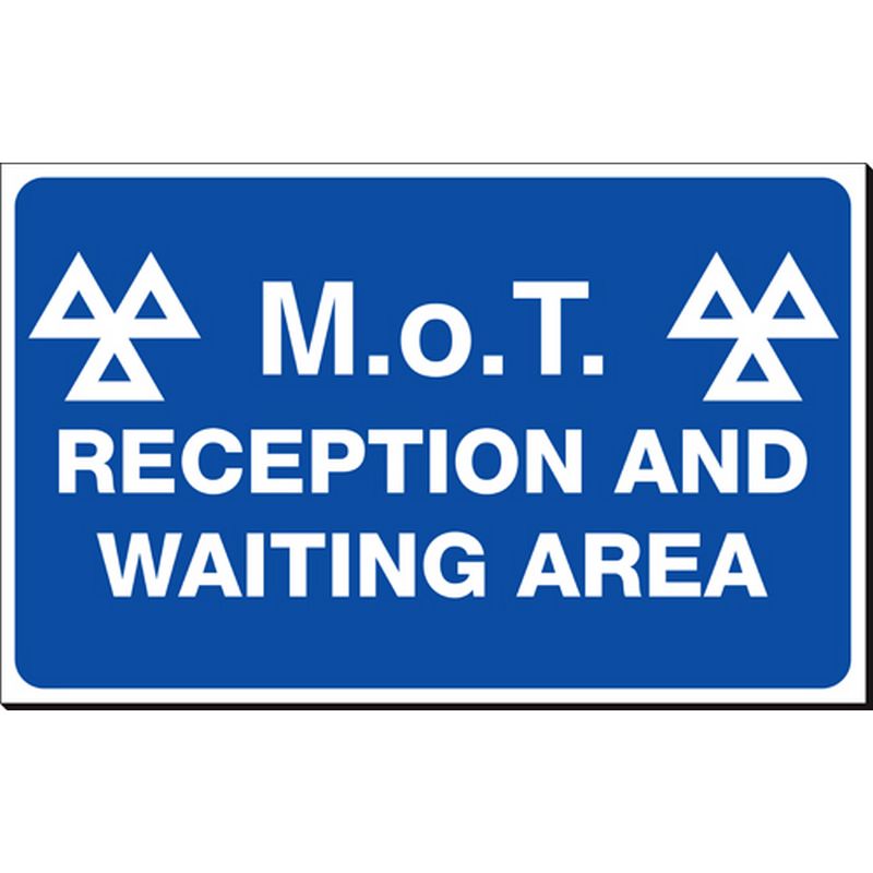 MOT Reception And Waiting Area   480 x 300 mm SSB502