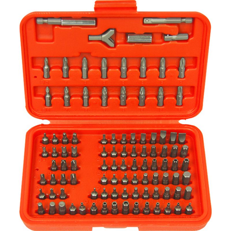 TRIDENT 1/4" Dr. Hex Security Bit Set  TL1100