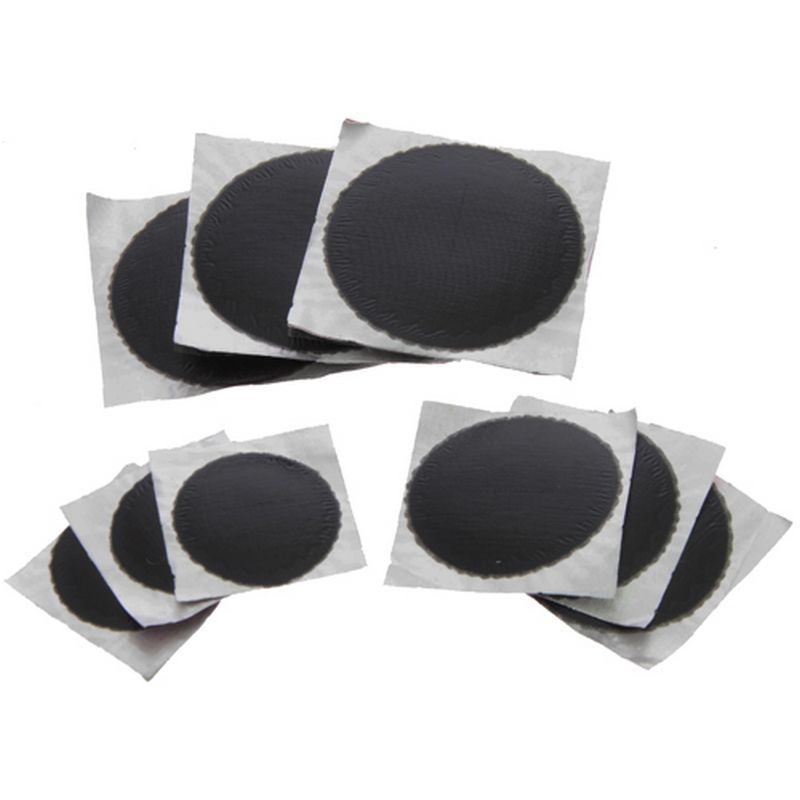 REMA TIP TOP Tube Patches   Euro Black Edge, Round TY105