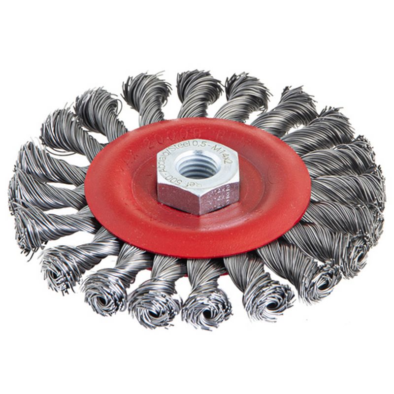 Wheel Brush   Twist Knot WB67